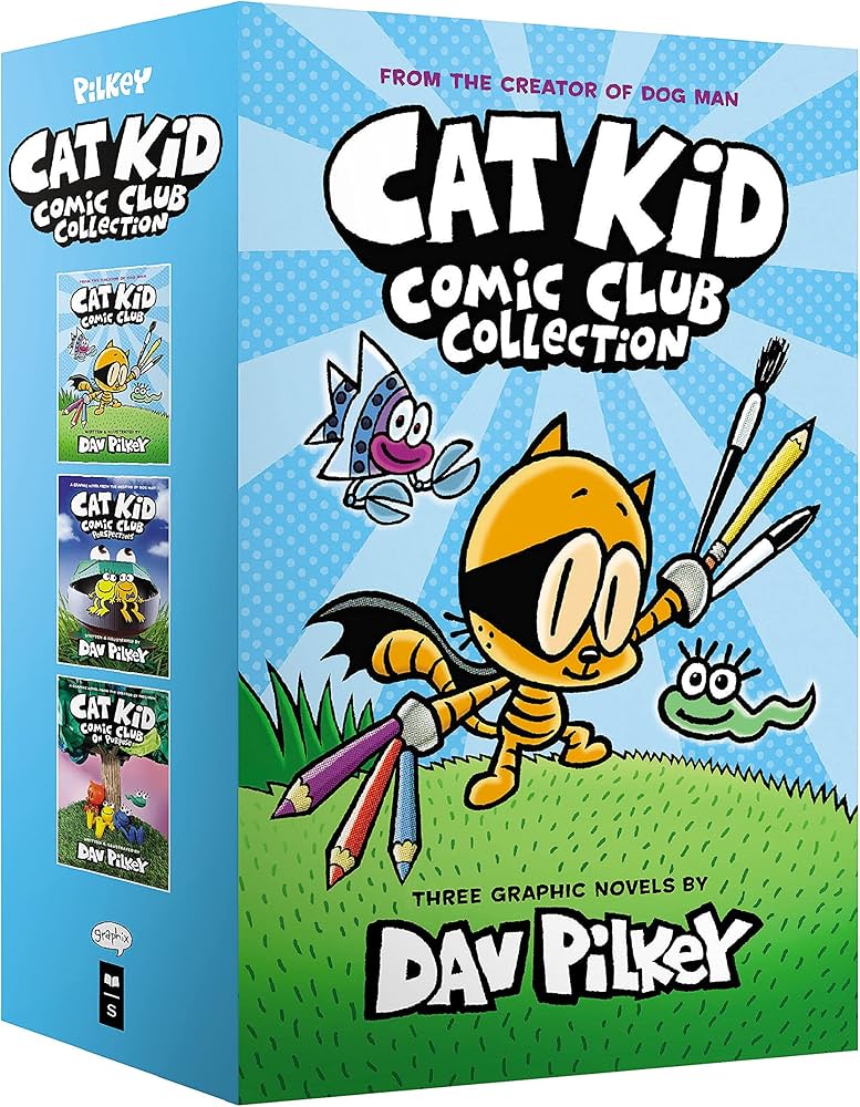 Cat Kid Comic Club 1-3 Boxed Set Hardcover