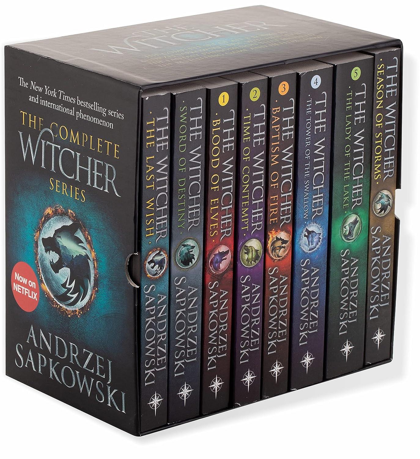 The Witcher Box Set (8 Books – Multicoloured Cover)