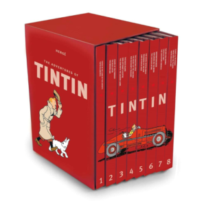 Tintin Box Set : Red (Set of 8 Books)