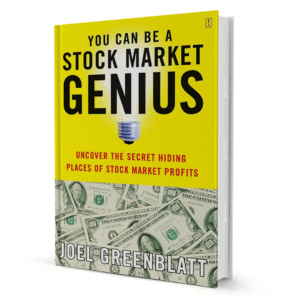 You Can Be A Stock Market Genius By Joel Greenblatt